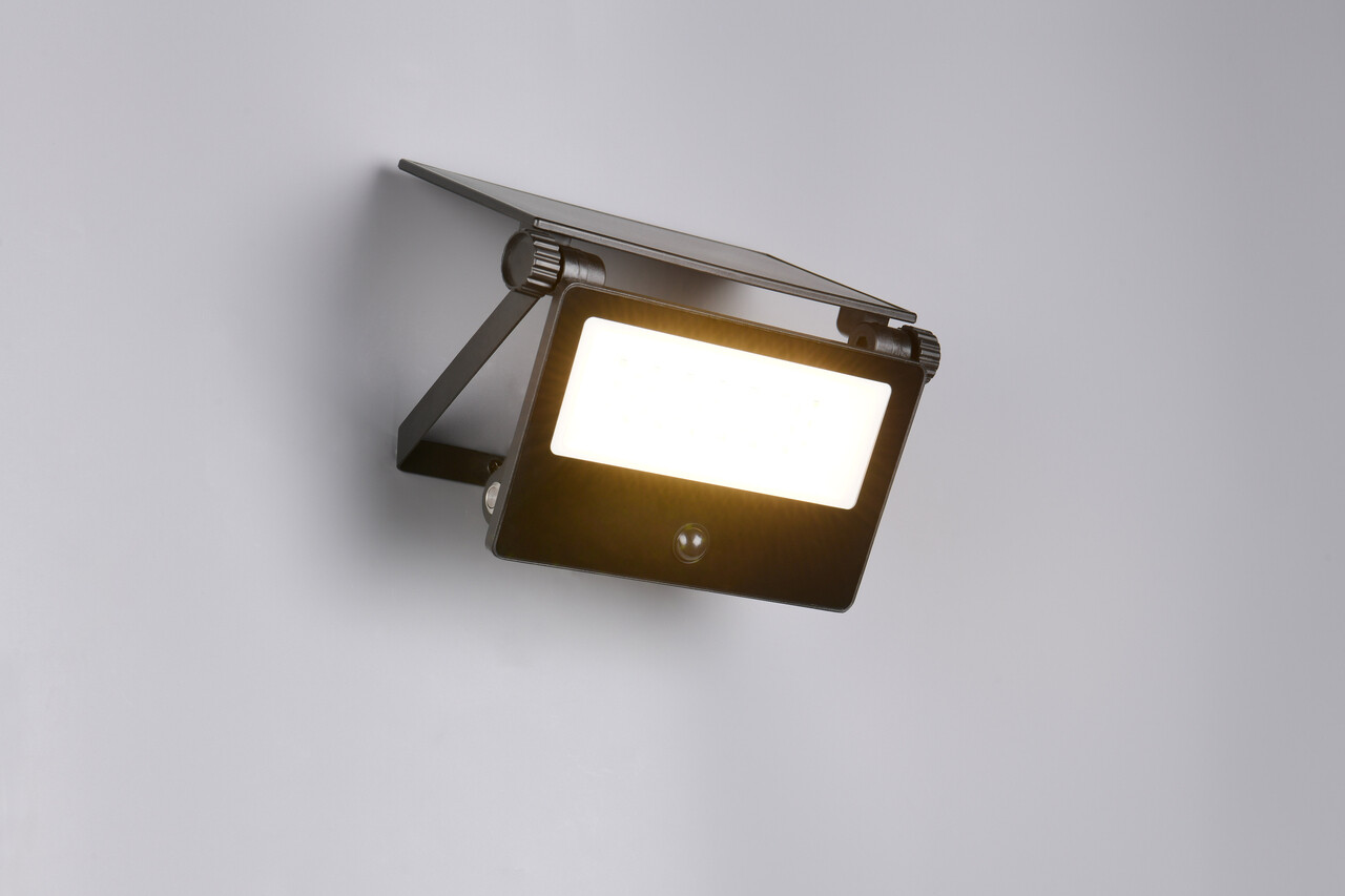 Aplica de perete pentru exterior cu senzor Moura, RL, 20.5x15.5x17.5 cm, 18W, 1x SMD, aluminiu, negru mat - imagine 7